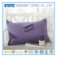 High Quality Cotton Plain Dyed Pillow Case with Bright Color Beautiful Pillow Case